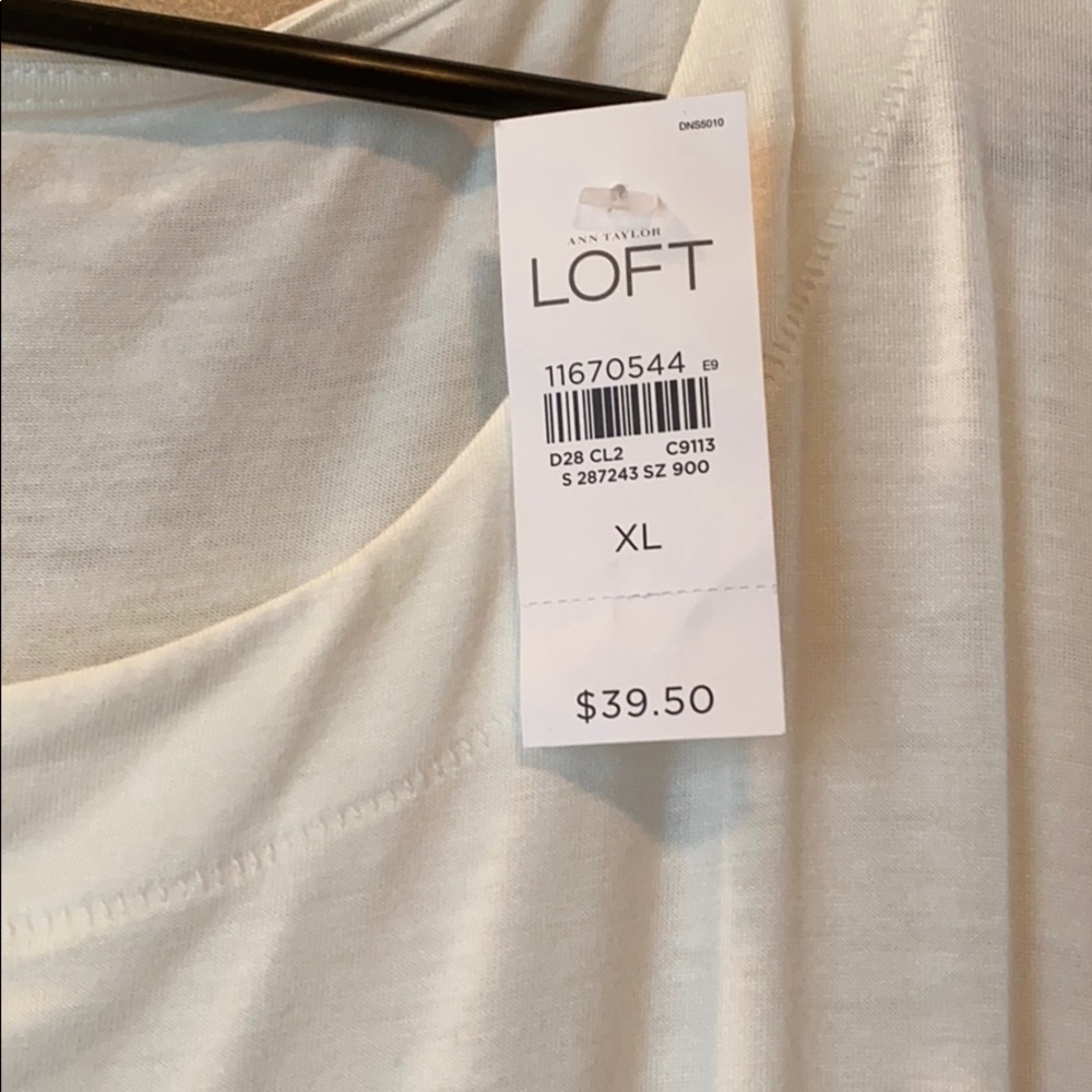 Ann Taylor Off White Top - Picture 2 of 8
